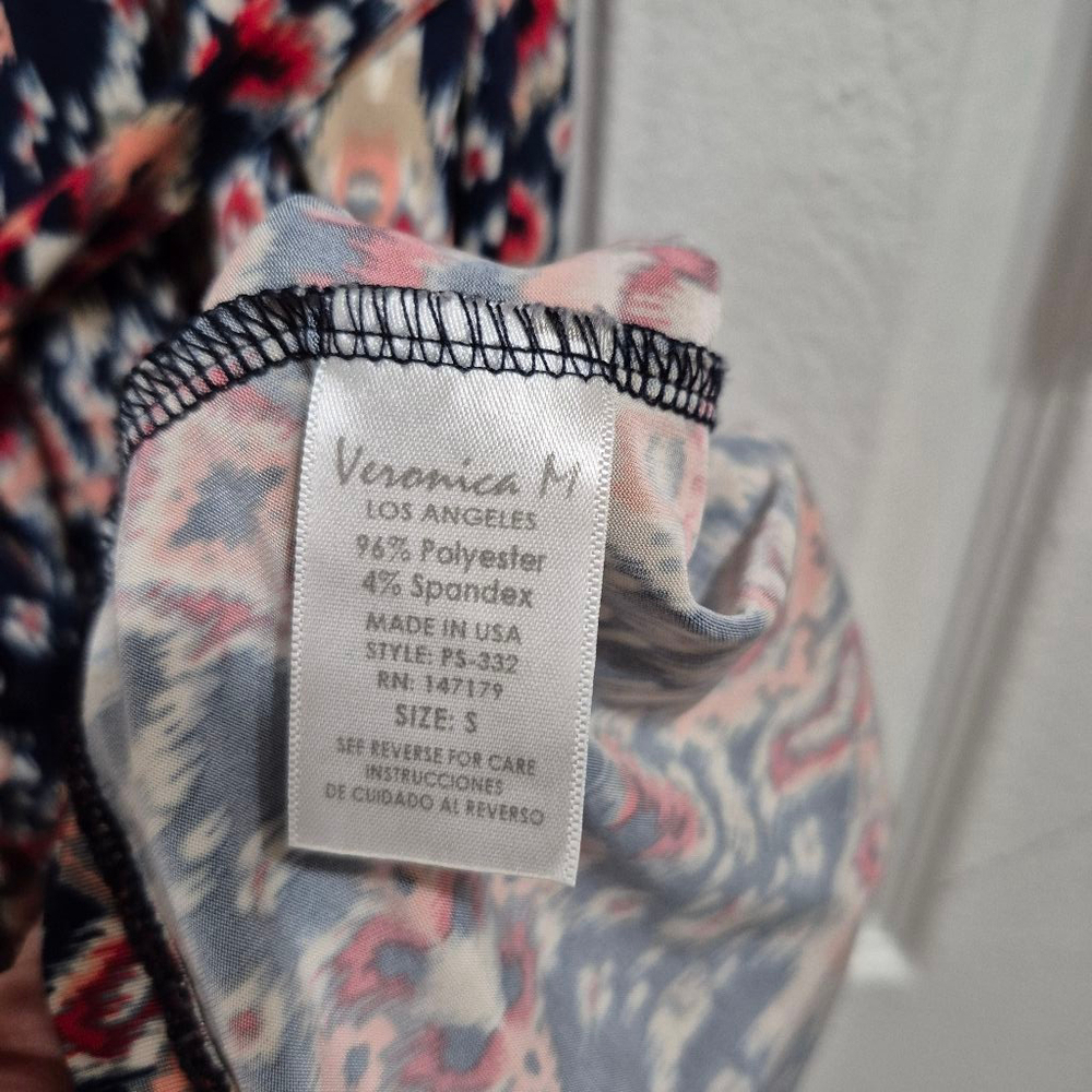 Veronicam Romper Size S Blue Red - Picture 9 of 9